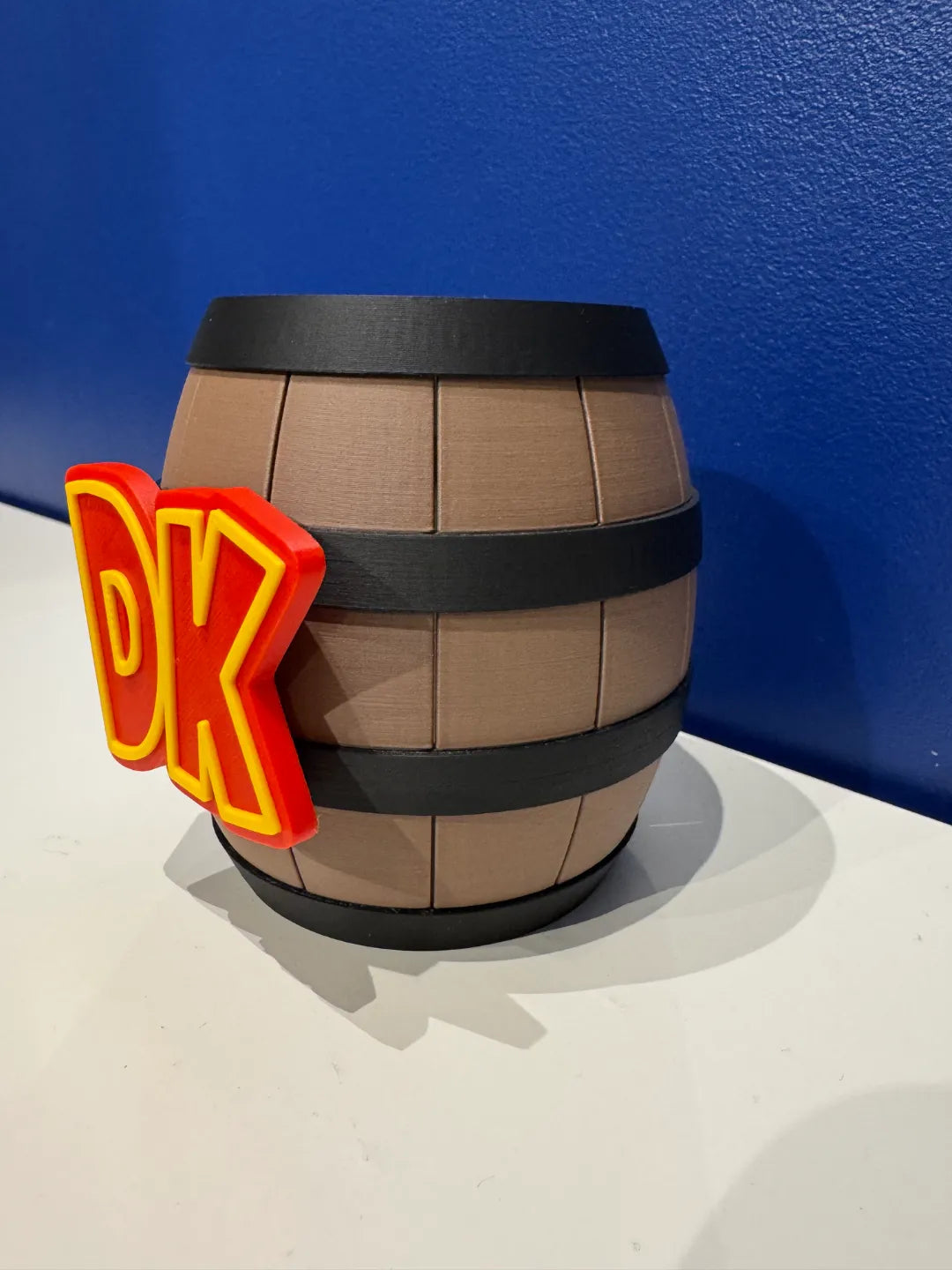 Porta-lápis Barril do Donkey Kong