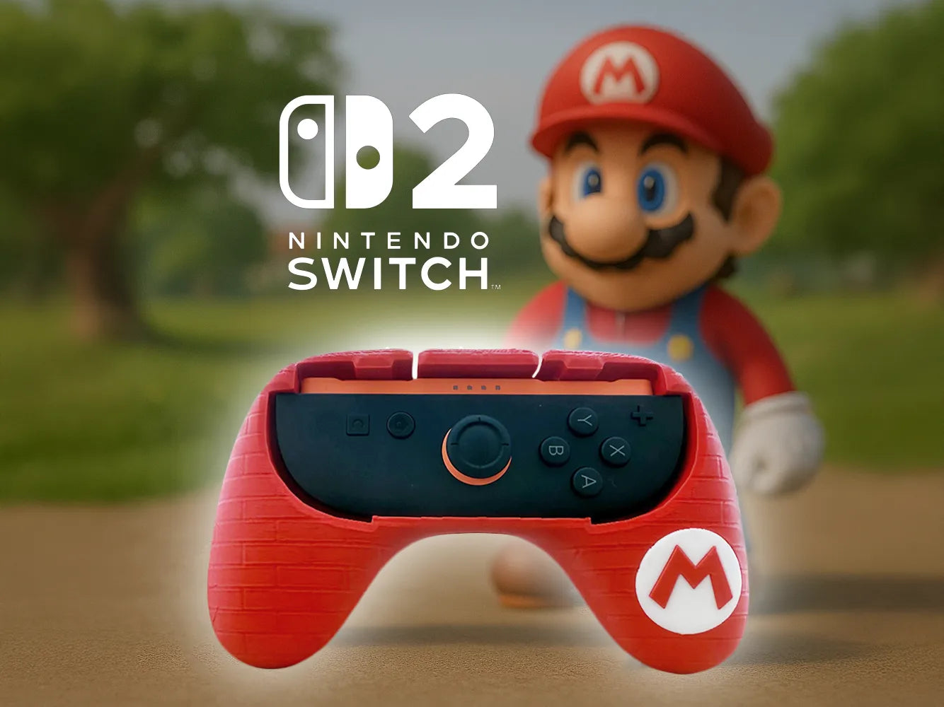 Nintendo Switch 2 Joy-Con Grip do Mario