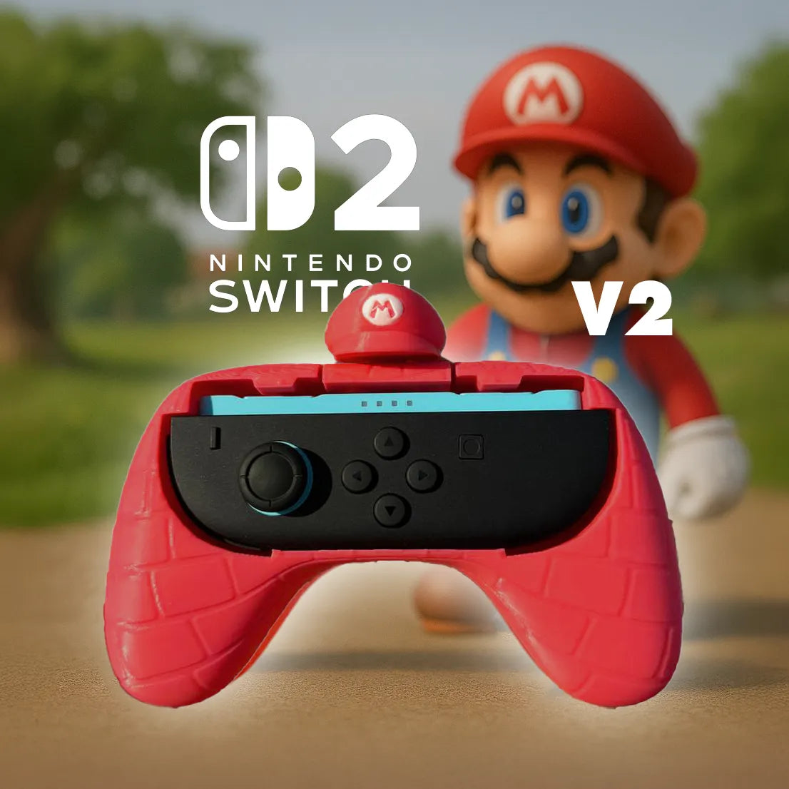 Nintendo Switch 2 Joy-Con Grip do Mario