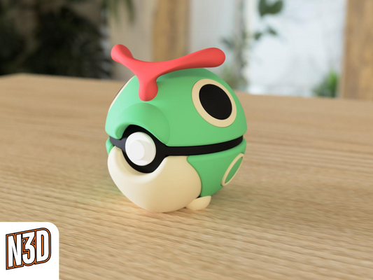 #010 Pokébola Caterpie
