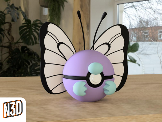 #012 Pokébola Butterfree
