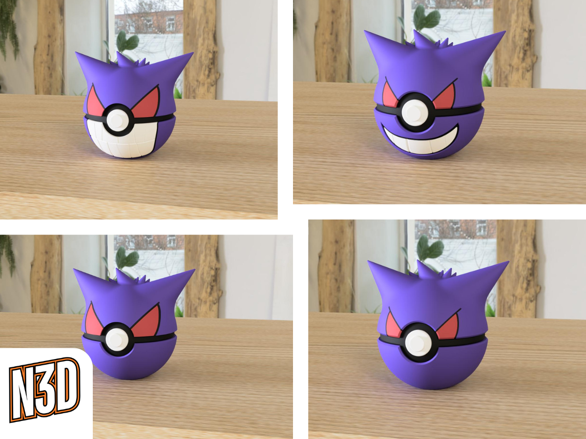 #094 Pokébola Gengar